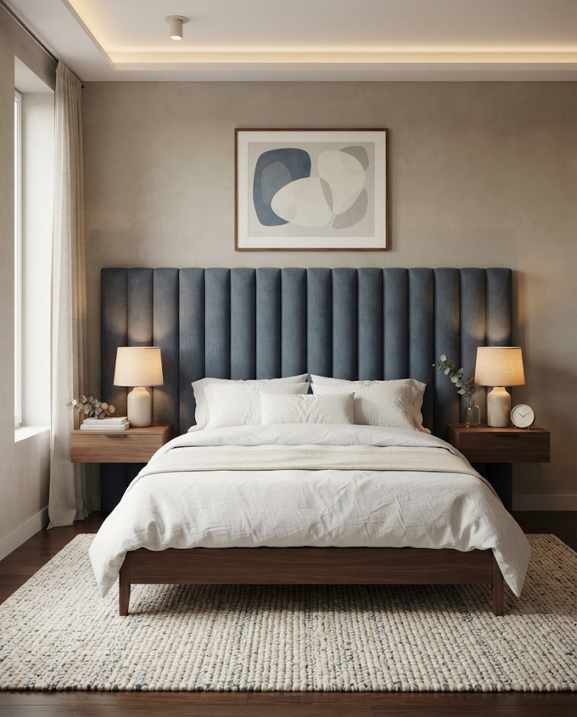 Channel-Tufted Headboard