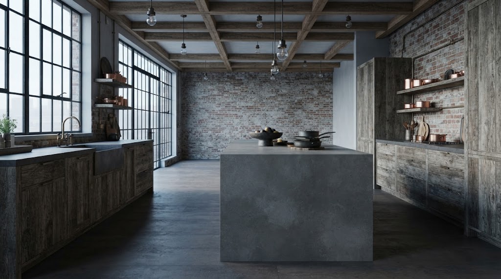Try a concrete look