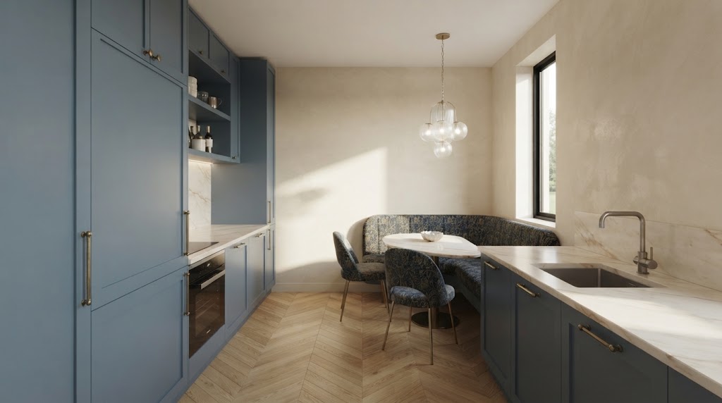 Parisian apartment kitchen