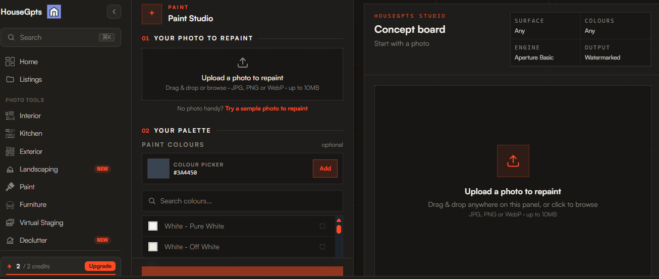 HouseGPTs AI Paint Designer
