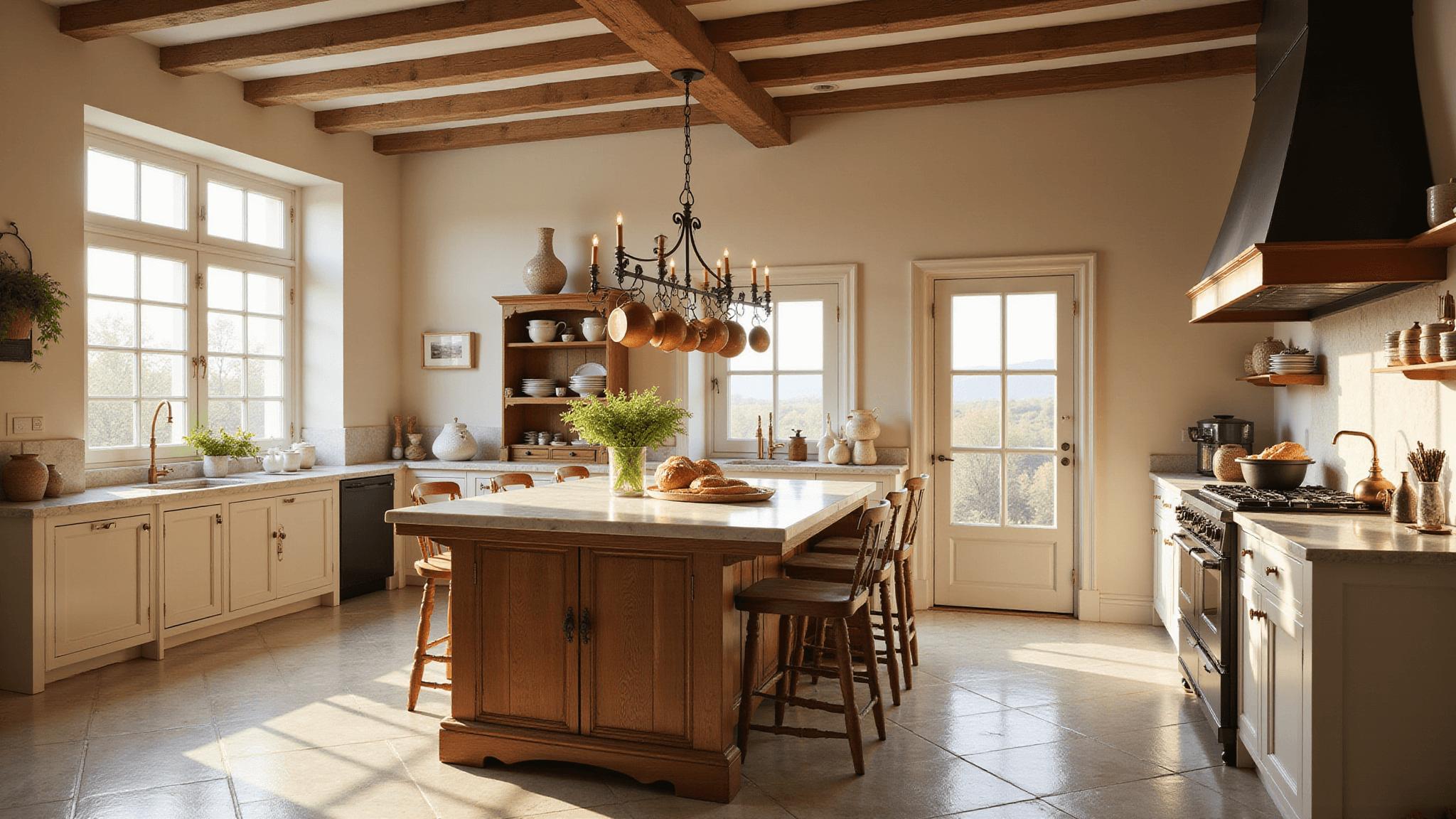 French country kitchen