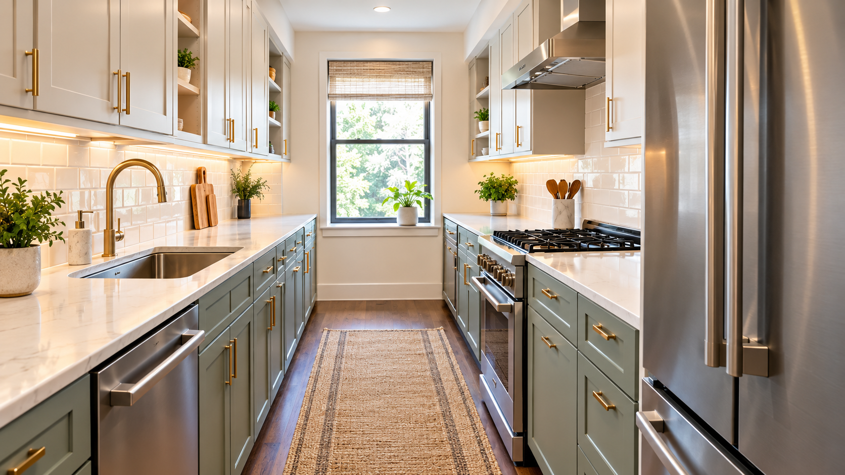 Galley: The Best Layout for a Small, Narrow Kitchen