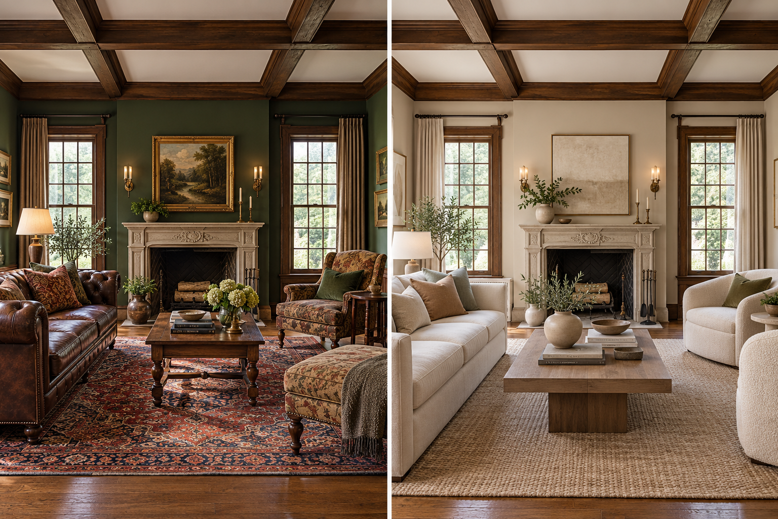 Lock the Architecture, Change the Décor