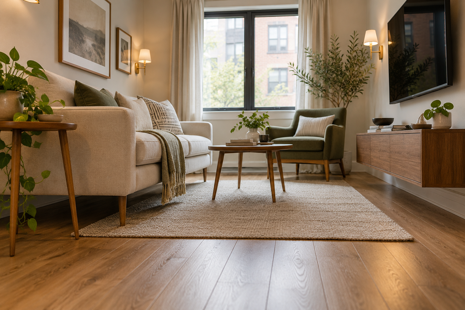 Take Furniture Off the Floor to Free Up Visual Space
