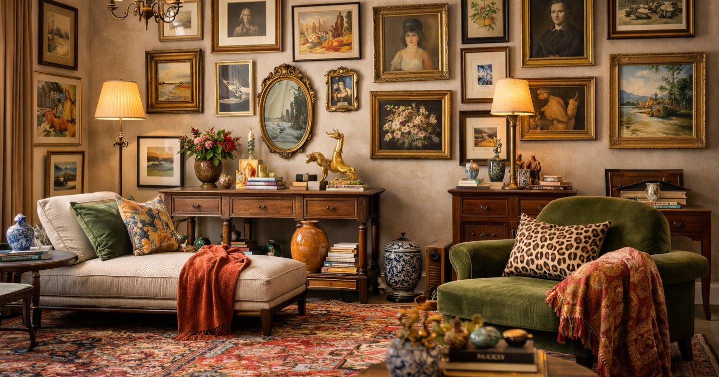 Curated Maximalism Replaces Perfectly Styled Minimalism