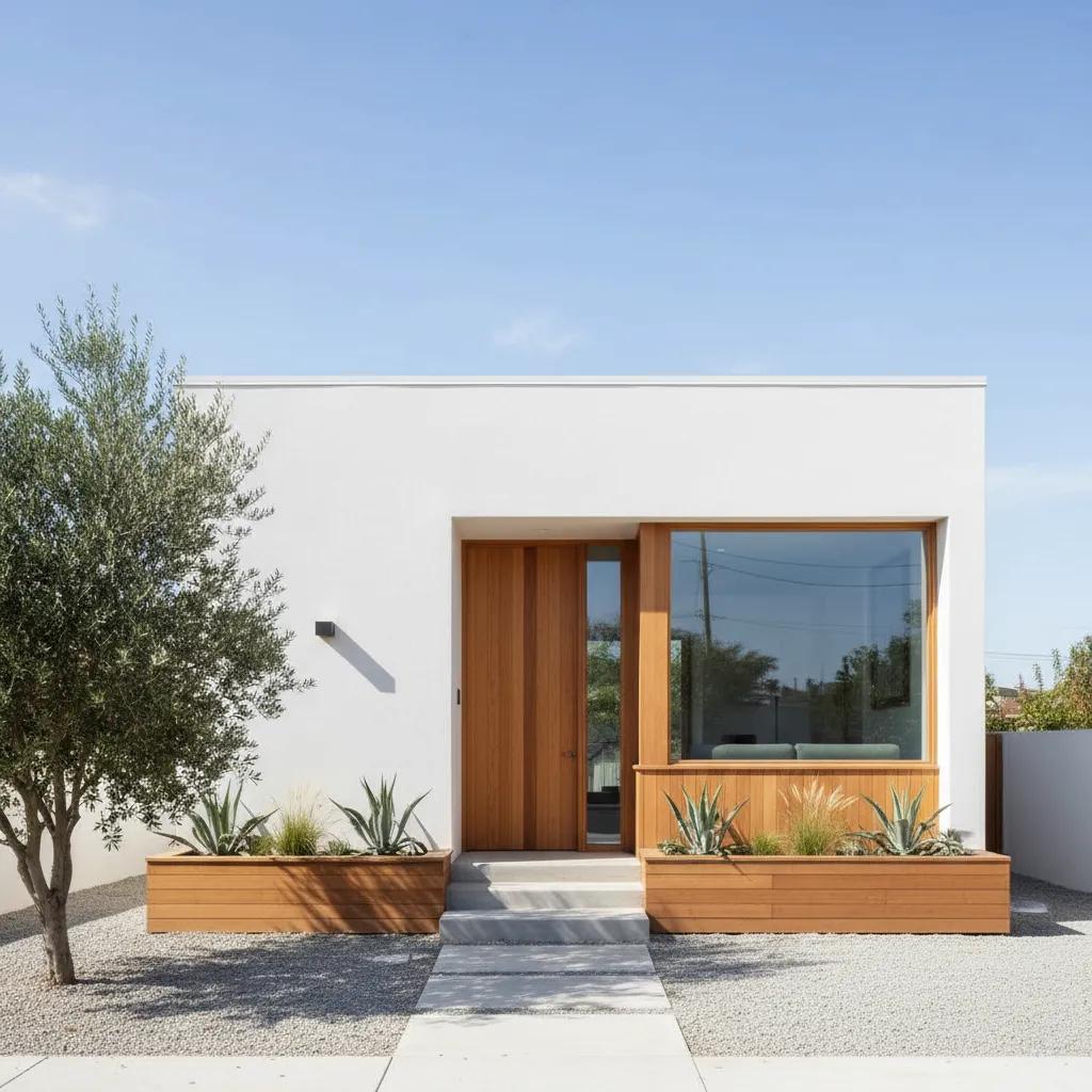 Minimalist House Front Design
