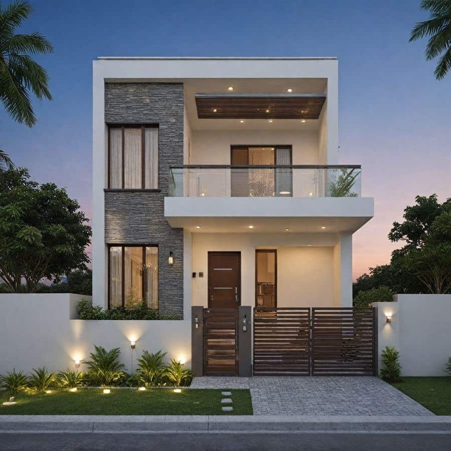 AI Home Exterior Design Free India