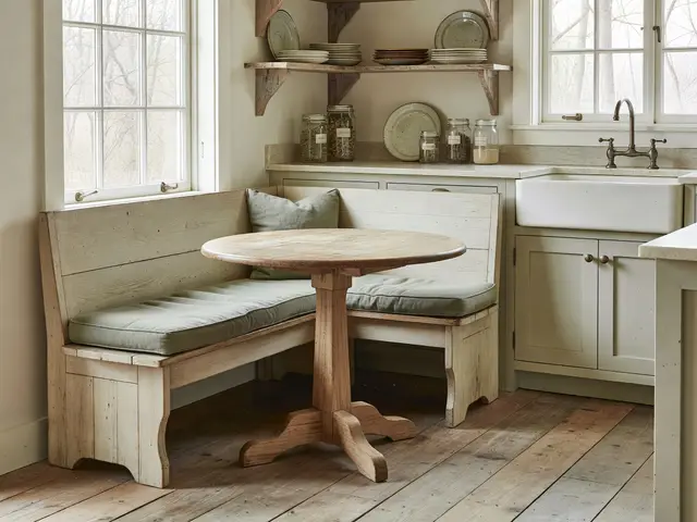 Farmhouse Kitchen with Breakfast Nook