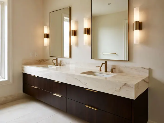 Luxury Bathroom with Double Vanity