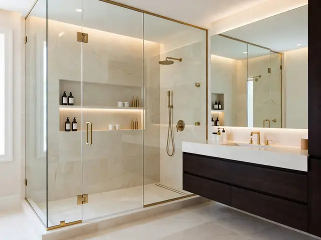 Luxury Bathroom with Walk-In Shower