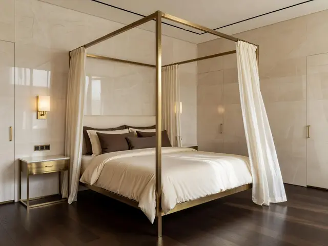 Luxury Bedroom with Canopy Bed