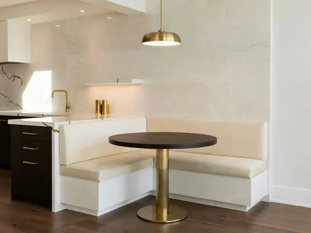 Luxury Kitchen with Breakfast Nook