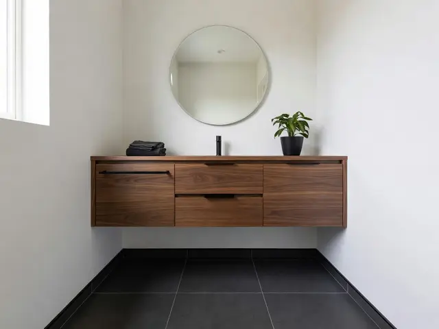 Modern Bathroom with Floating Vanity