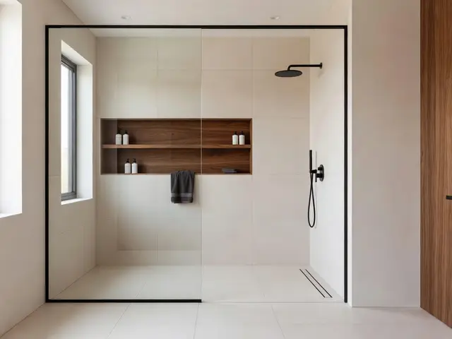 Modern Bathroom with Walk-In Shower