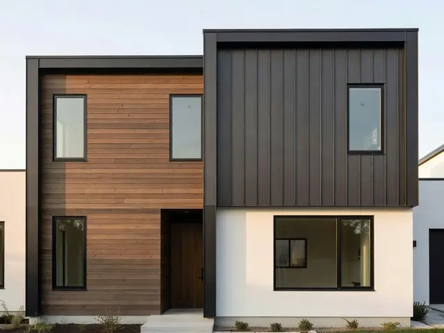 Modern Exterior with Mixed Siding