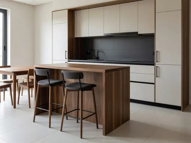 Modern Kitchen with Peninsula Seating